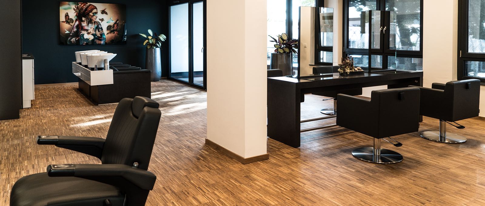 Blick in den Salon